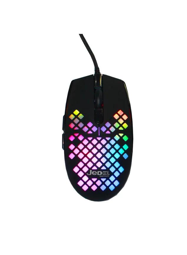 Mouse Usb Com Fio RGB Leve GM1150 6400DPI 95g TC0377 - MEGA IMPÉRIO